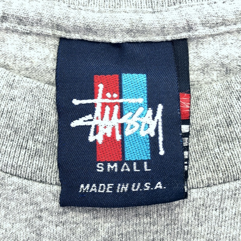����š�STUSSY 90s ������ HEAVY EQUIPMENT ���졼 ������S ���ƥ塼������O������