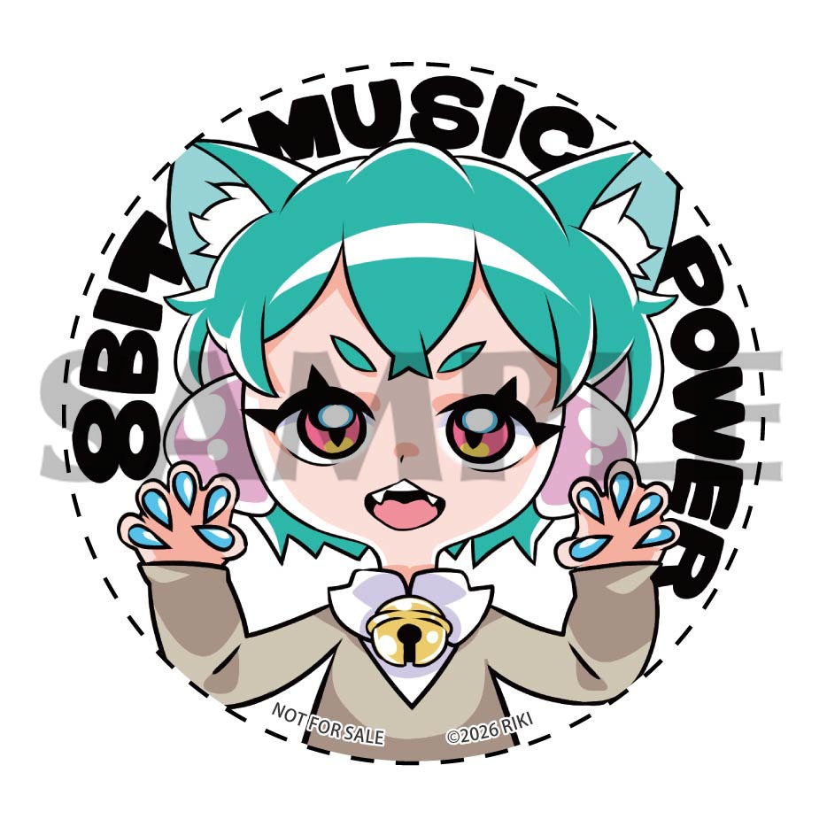 �ڿ��ʡۡ���ŵ�ա�(FC/FC�ߴ�����) 8BIT MUSIC POWER 10thAnniversary������ �������������̥Хå���57mm���դ� [4582286325450]�ڥ���饤�󥹥ȥ���