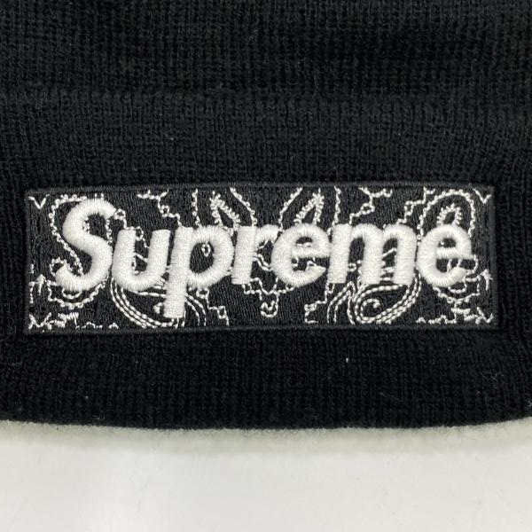 ����š�Supreme��New Era 19AW Box Logo Beanie �֥�å� ����ץ꡼�� �˥塼�����O������