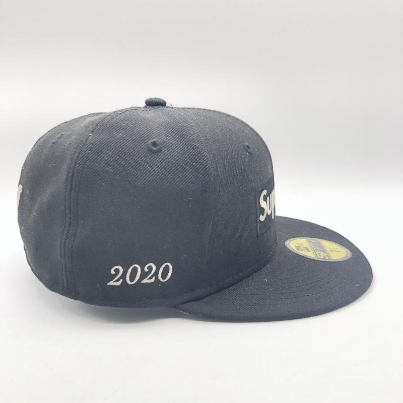 ����š�SUPREME��$1M Metallic Box Logo New Era��CAP���֥�å���������57.7cm������ץ꡼���O˭��Ź��