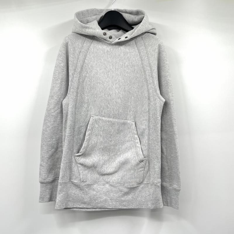 【中古】ENGINEERED GARMENTS　旧タグ　フーディーTOP　グレー　サイズタグ消え エンジアードガーメンツ[17][240017779838] 中古】ENGINEERED GARMENTS 旧タグ フーディーTOP グレー サイズタグ