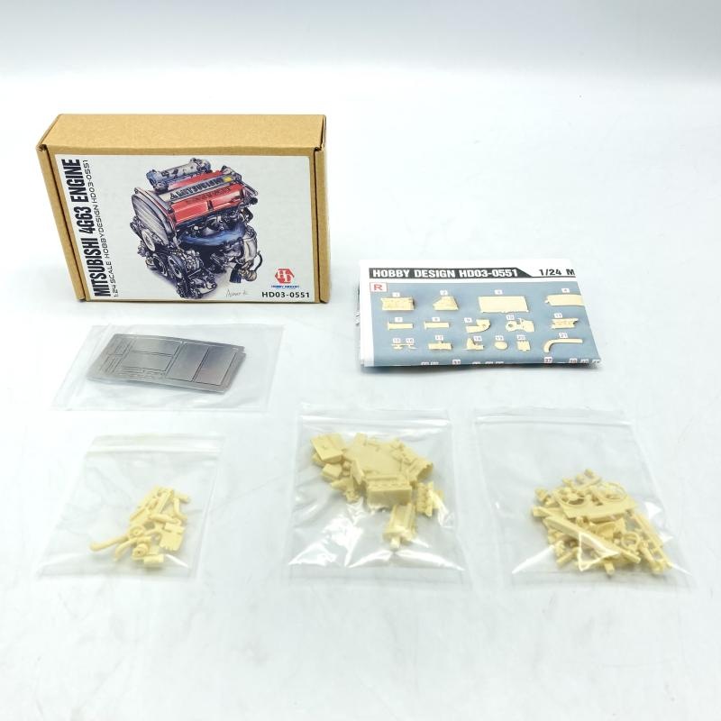 ����šێΎˎގ��Îގ��ގ��� ���ގڎ����ގ����� 1/24 MITSUBISHI 4G63 ENGINE ̤��Ω�� [820]��O������������