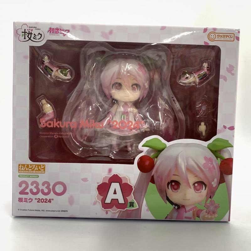 中古】未開封）A賞 ねんどろいど 桜ミク 