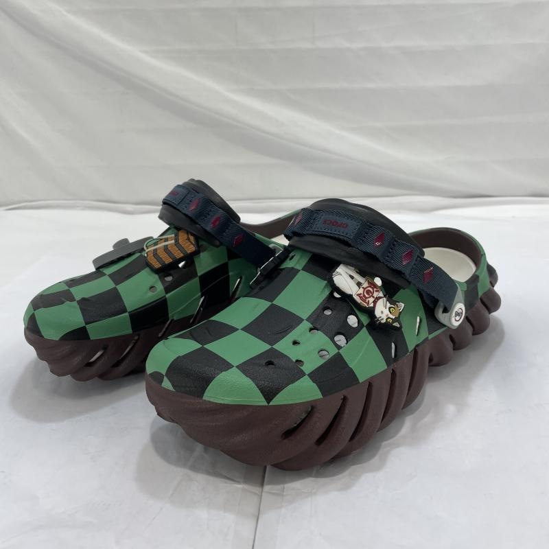 ����š۸�����)crocs�ߵ��Ǥο� ����ú��Ϻ ������ �����å� M9��W11 27cm ��������O���ܡ�