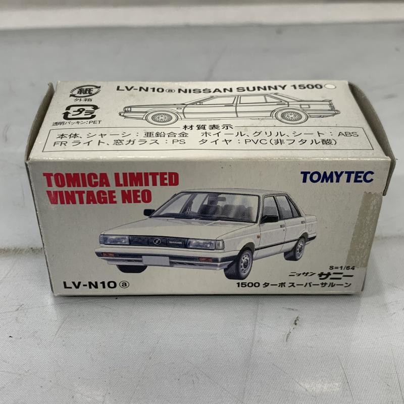 肌触りがいい 中古】1/64 ターボ 日産サニー1500 TLV-N010a トミーテック その他