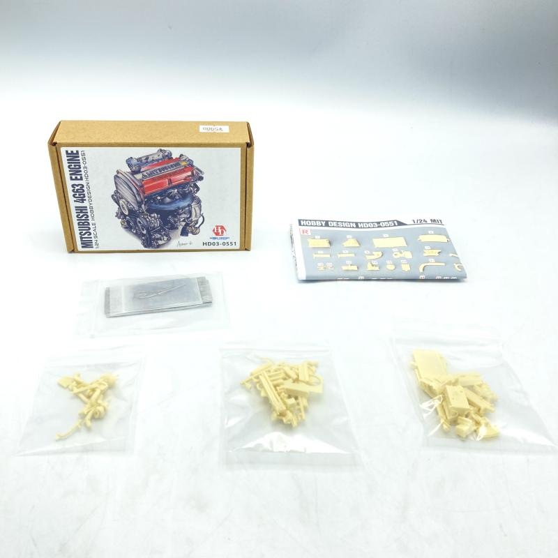 ����šێΎˎގ��Îގ��ގ��� ���ގڎ����ގ����� 1/24 MITSUBISHI 4G63 ENGINE ̤��Ω�� [820]��O������������