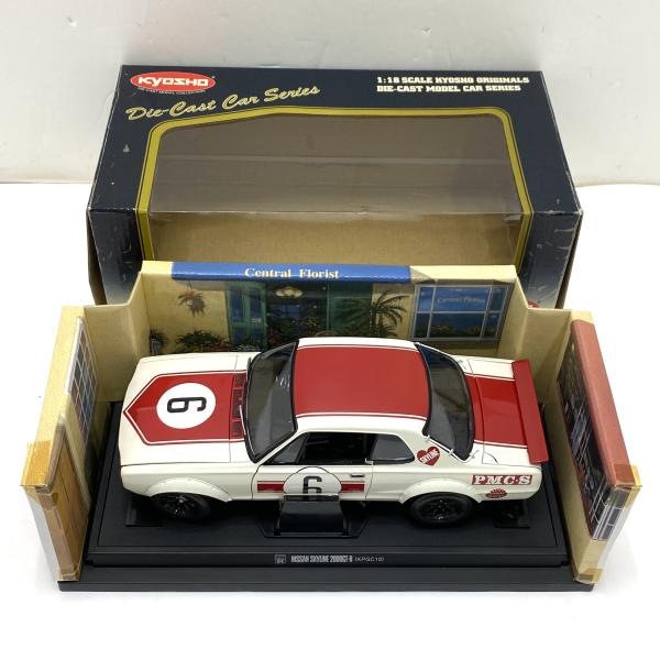 ����š�1/18 NISSAN SKYLINE 2000GT-R KPGC10 �졼���� PMC��S #6(�ۥ磻�ȡߥ�å�) DIE CAST CAR SERIES [08122R]��O��ë��
