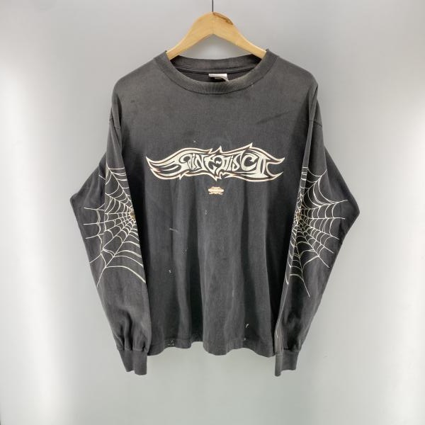 ����š�SAINT MICHAEL��TEFLON DISCO 25ss INSANITY L/S Tee S �֥�å� SM-HR8-0000-C41 ����ȡ��ޥ������O������