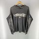 ����š�SAINT MICHAEL��TEFLON DISCO 25ss INSANITY L/S Tee S �֥�å� SM-HR8-0000-C41 ����ȡ��ޥ������O������