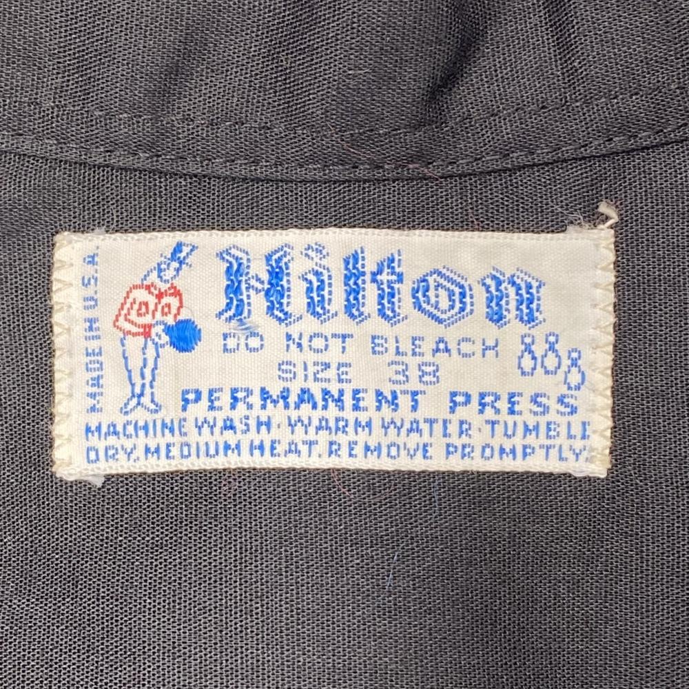 ����š�70s Hilton �ܡ���󥰥���� ��������ɽ� ������38 �֥�å��ߥ�å� �ҥ�ȥ��O˭�ġ�