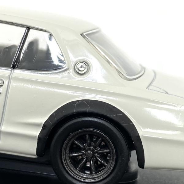 ����šۡڳ�����1/43 NISSAN SKYLINE GT-R KPGC10 1971 (�ۥ磻��) ��Oldies�� [43582]��O��ë��