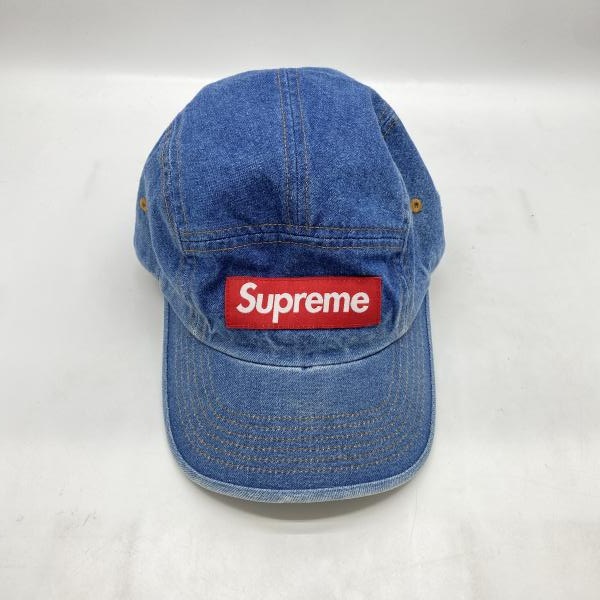 ����š�SUPREME Box Logo Denim Camp Cap ����ǥ��� ����ץ꡼���O������