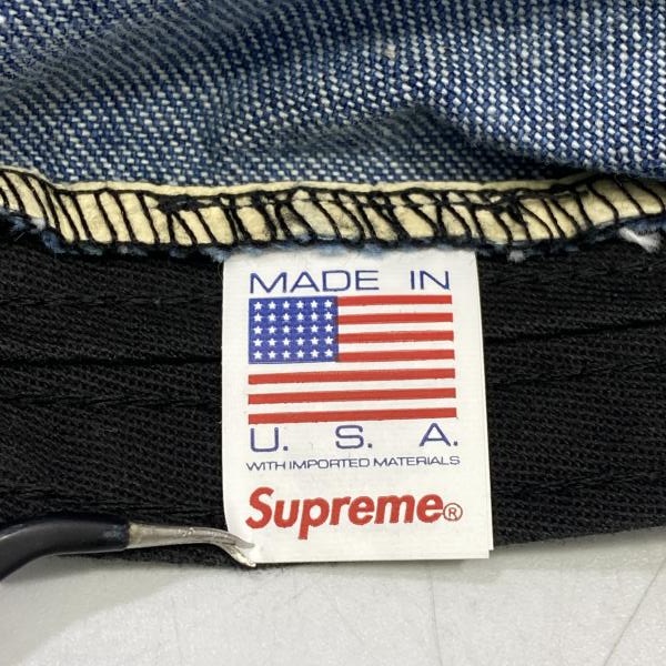 ����š�SUPREME Box Logo Denim Camp Cap ����ǥ��� ����ץ꡼���O������