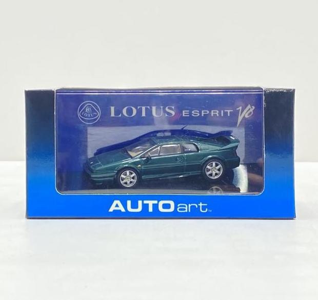 中古】【開封】1/43 オートアート LOTUS ESPRIT V6 1996(ブラック