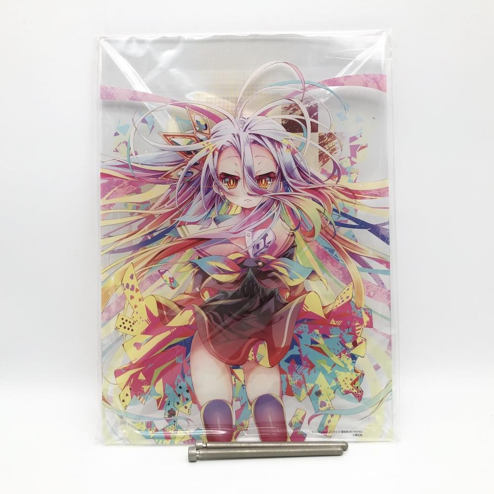 ノーゲーム・ノーライフ 榎宮祐 メロンブックス　アクリルボード　特典 中古】現状渡/訳有 KADOKAWA ノーゲーム・ノーライフ 榎宮祐 Art