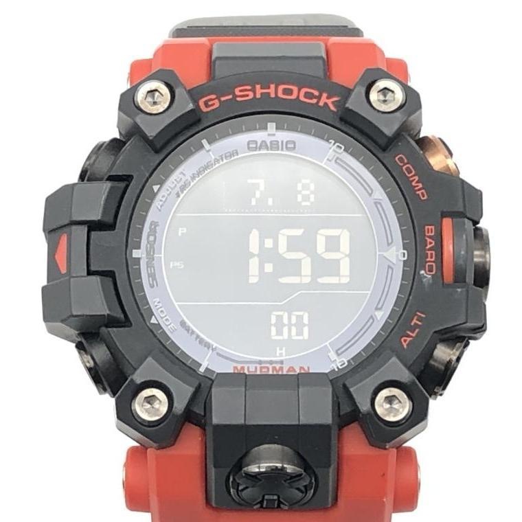 中古】CASIO G-SHOCK MUDMAN GW-9500 腕時計 ブラック カシオ ジー