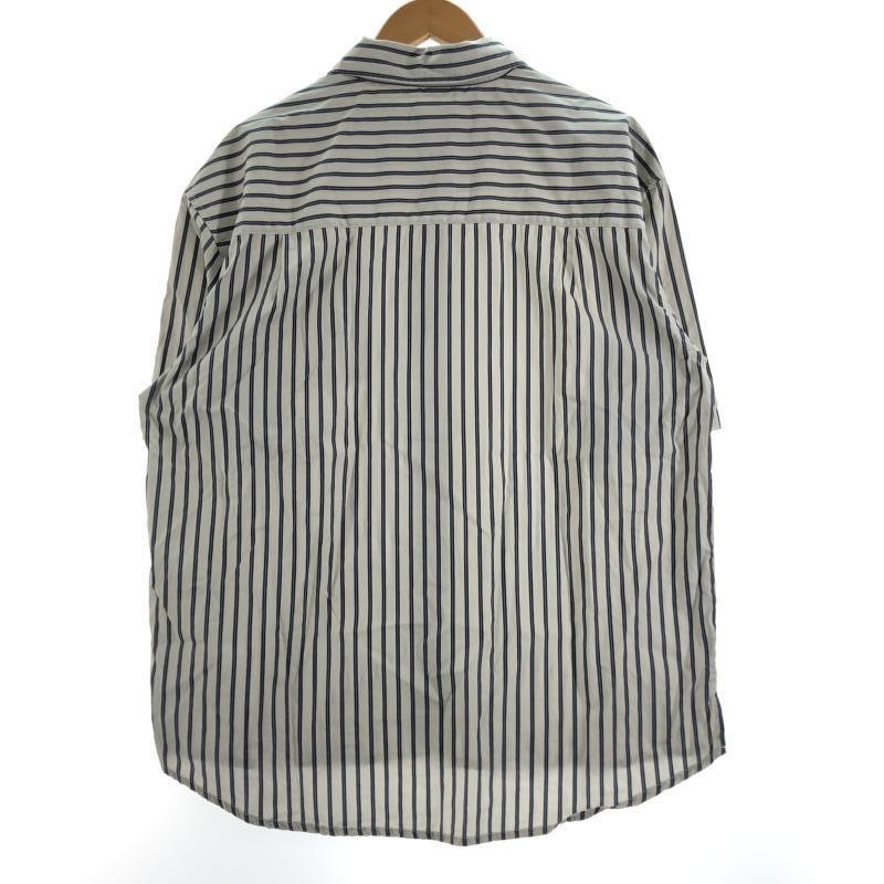 ����š�EVISEN WILLIAM STRIPED SHIT Ⱦµ����� M �ۥ磻�� �֥롼 ���ӥ����OȾ��Ź��