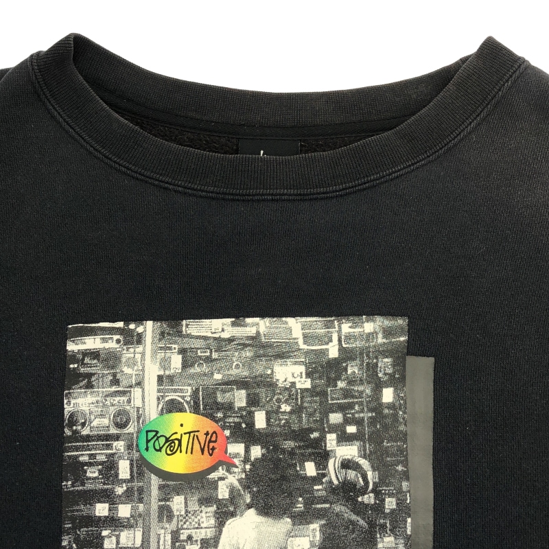 ����š�90s �������STUSSY positive ����ե��å��ץ��� �ȥ졼�ʡ� ������L �� ���줢���O���ġ�