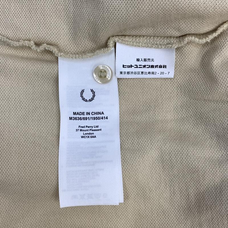����š�FRED PERRY Ĺµ�ݥ������ L �١����� �ե�åɥڥ꡼��O��¼��