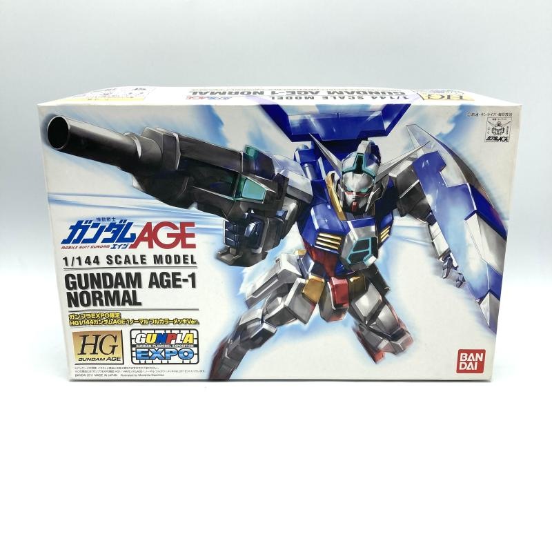 中古】ｶﾞﾝﾀﾞﾑ）ﾊﾞﾝﾀﾞｲ ｶﾞﾝﾌﾟﾗEXPO限定 HG 1/144 ｶﾞﾝﾀﾞﾑAGE-1 ﾉｰﾏﾙ