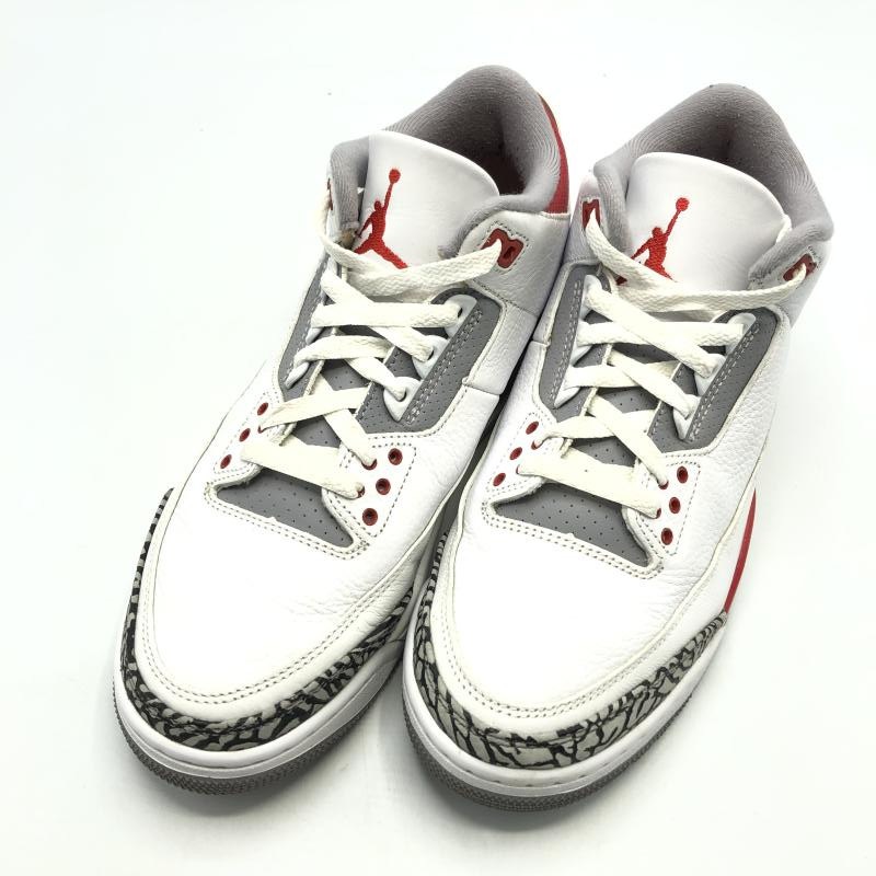 NIKE ナイキ27cm  DN3707-160 AIR JORDAN 3 ナイキ スニーカー ジョーダン3 ファイヤーレッド ナイキ NIKE エア