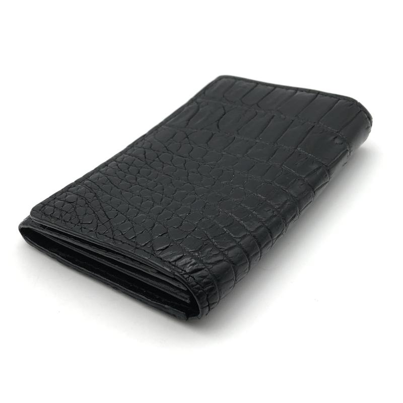 ����š�PELLE MORBIDA Cocodrillo �����ɥ����� CRS011A �֥�å� �ڥå� ���ӥ���OȾ�ġ�