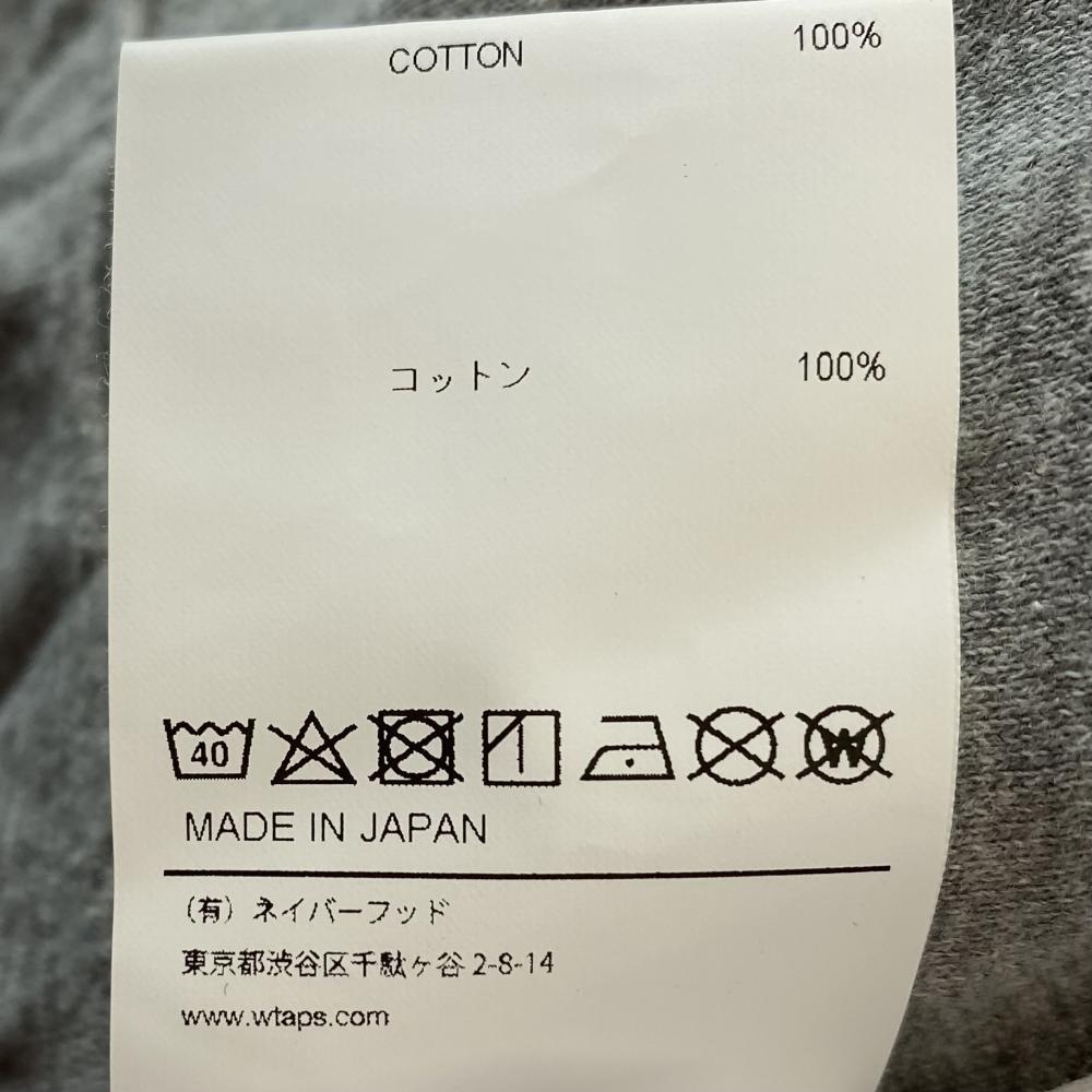 ����š�WTAPS 23SS INGREDIENT/SS/COTTON ������4 231ATDT-CSM29 ���졼 ���֥륿�åץ� ��O˭��Ź��