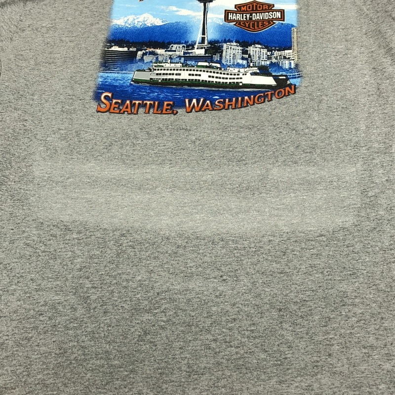 ����š�Harley Davidson ξ�̥ץ���Tee ������� Emerald City XL ���졼 �ϡ��졼���ӥåɥ����OȾ��Ź��