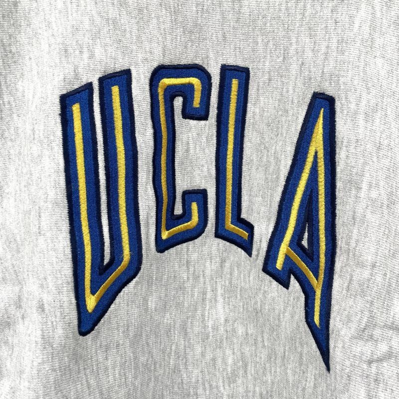 ����š�80s Champion UCLA �ɽ� REVERSE WEAVE ������M ���졼 �������å� �ȥ졼�ʡ� �����ԥ����O˭�ġ�