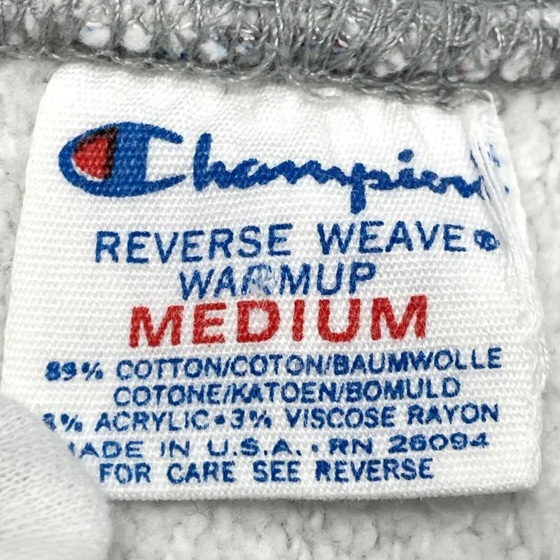 ����š�80s Champion UCLA �ɽ� REVERSE WEAVE ������M ���졼 �������å� �ȥ졼�ʡ� �����ԥ����O˭�ġ�
