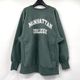 ����š�90s Champion �ɽ����� MANHATTAN COLLEGE REVERSE WEAVE ������XL ���꡼�� �������å� �ȥ졼�ʡ� �����ԥ����O˭�ġ�