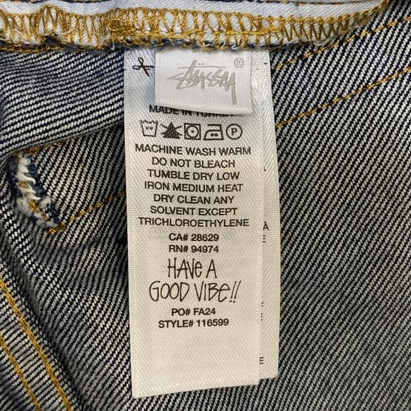 ����š�STUSSY Big Ol' Jean Denim ����ǥ��� 30 116599�����ƥ塼������O������