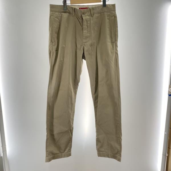 【中古】Supreme　Crown Chino Pant サイズ32 ベージュ シュプリーム[91][240091413412] 中古】Supreme Crown Chino Pant サイズ32 ベージュ シュプリーム【O
