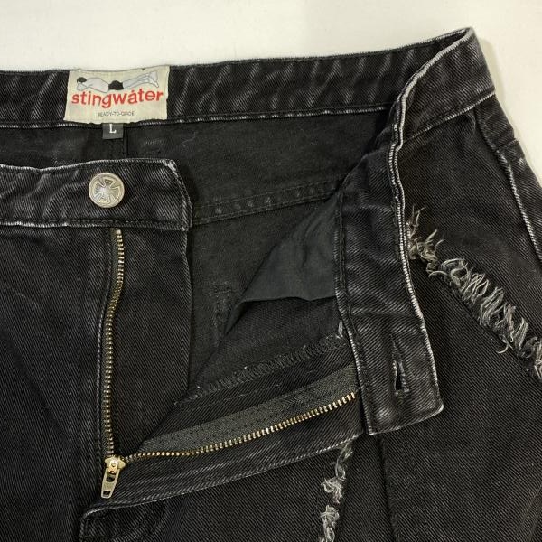 ����š�STINGWATER TRIBEJEANS �֥�å��ǥ˥�ѥ�� ������L �������᡼�� ���ƥ��󥰥�����������O������
