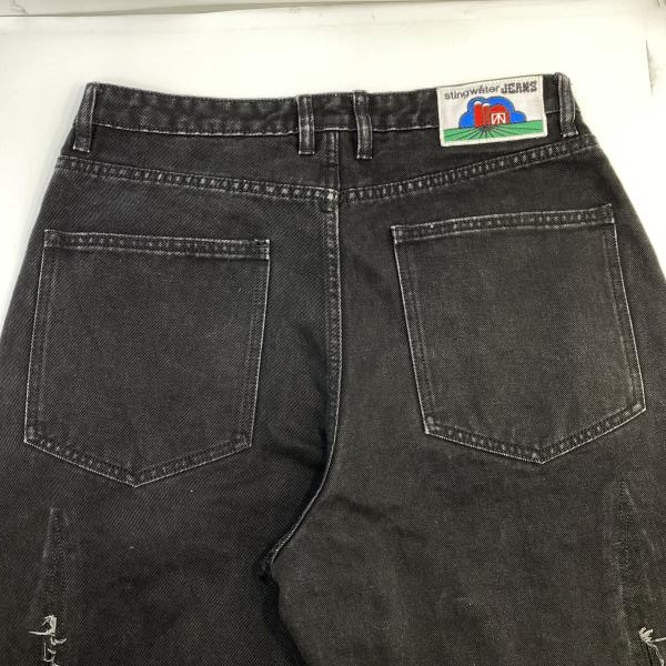 ����š�STINGWATER TRIBEJEANS �֥�å��ǥ˥�ѥ�� ������L �������᡼�� ���ƥ��󥰥�����������O������