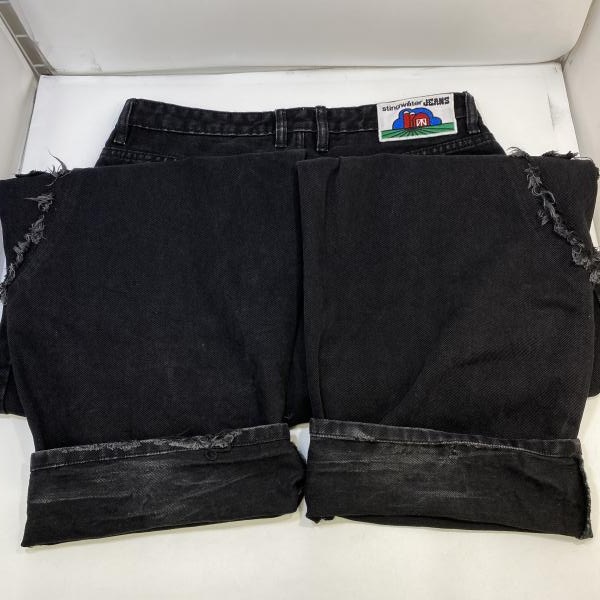 ����š�STINGWATER TRIBEJEANS �֥�å��ǥ˥�ѥ�� ������L �������᡼�� ���ƥ��󥰥�����������O������