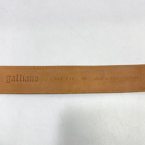 ����š�John Galliano 09AW �����Х�Хå��� �쥶���٥�� �֥�å� ������85 ����󥬥ꥢ���Ρ�O������