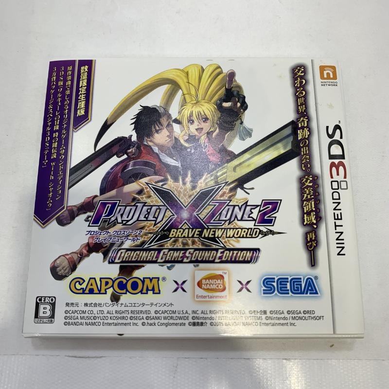 ����š�3DS��PROJECT X ZONE 2:BRAVE NEW WORLD ORIGINAL GAME SOUND EDITION [4573173300063]��O���ܡ�