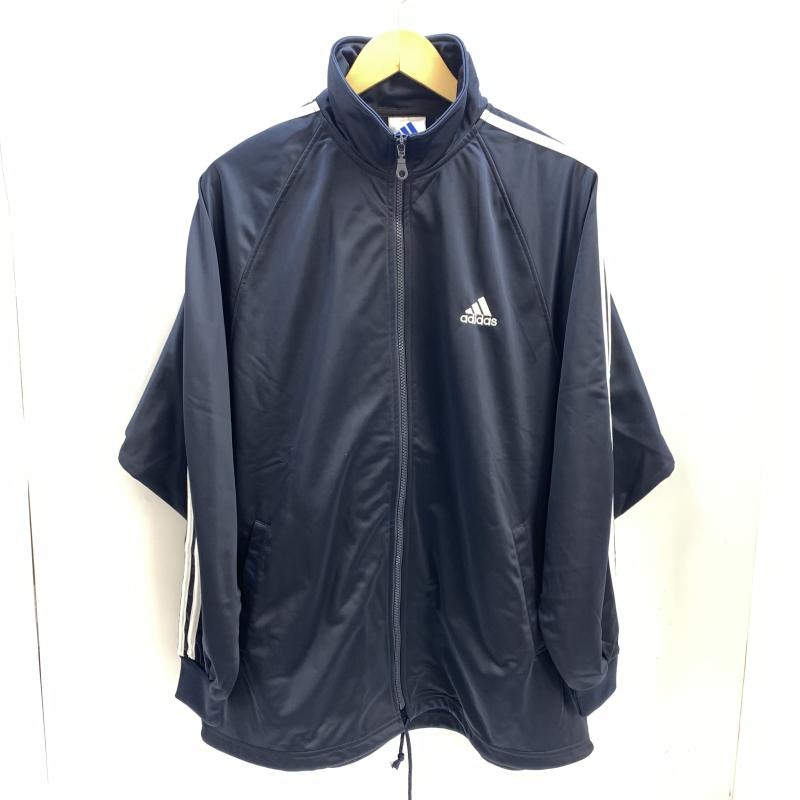 ����š�OLD ADIDAS ��������� �ȥ�å����㥱�å� L �ͥ��ӡ� ���ǥ�������O��¼��