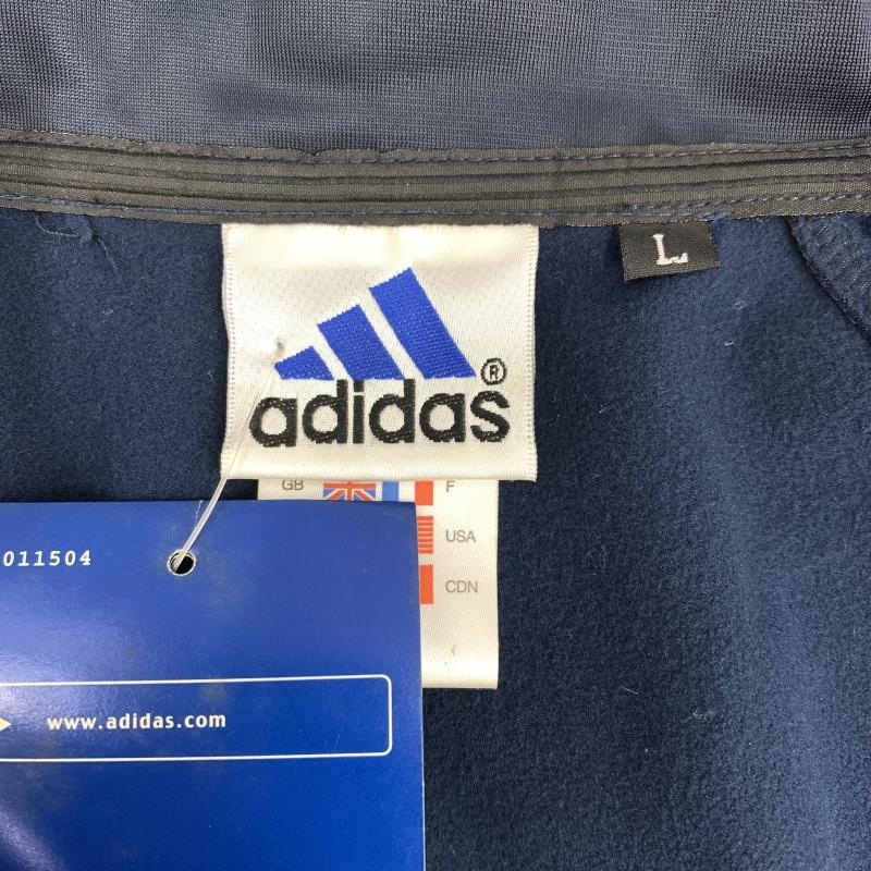 ����š�OLD ADIDAS ��������� �ȥ�å����㥱�å� L �ͥ��ӡ� ���ǥ�������O��¼��