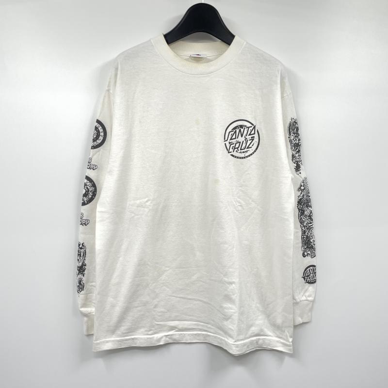 ����šۥ������SANTA CRUZ ROB ROSKOPP L/S ���������� �ۥ磻�� ���󥿥��롼����O˭�ġ�