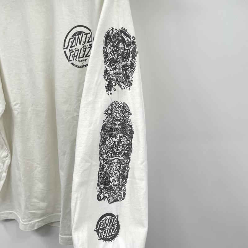 ����šۥ������SANTA CRUZ ROB ROSKOPP L/S ���������� �ۥ磻�� ���󥿥��롼����O˭�ġ�