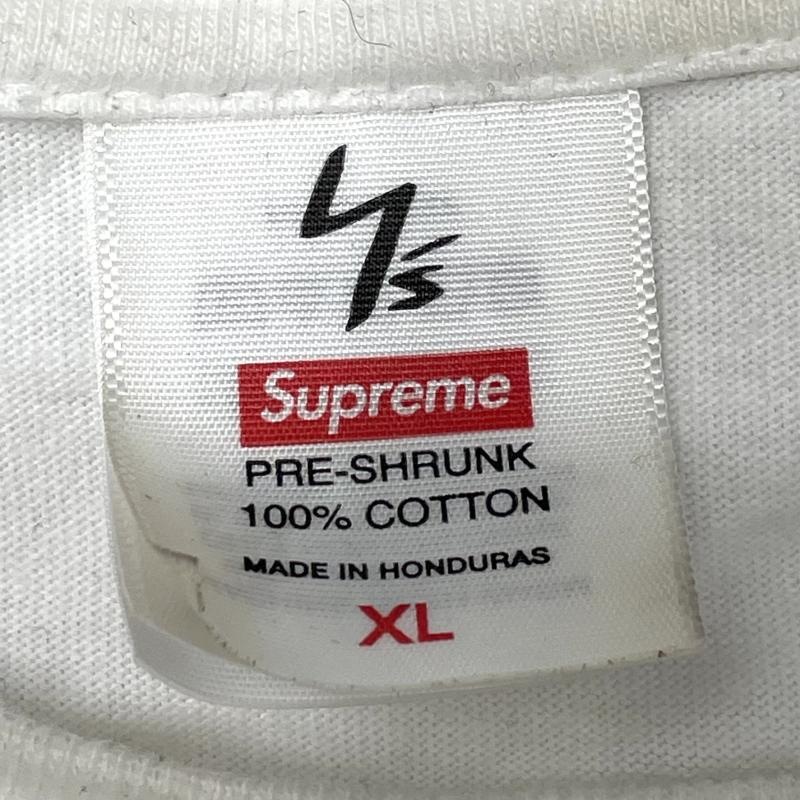 ����š�SUPREME��25AW Y��s by Yohji Yamamoto Star T����ġ��ۥ磻�ȡ�������XL ����ץ꡼�� �磻�� �襦����ޥ�ȡ�O˭�ġ�