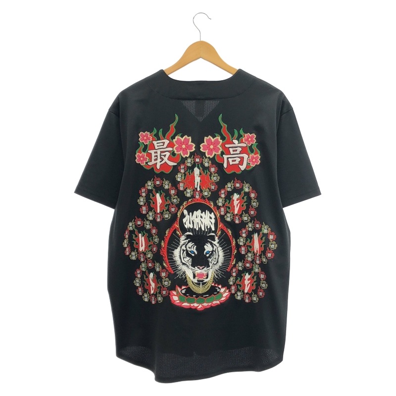 ����š�Supreme 20SS Tiger Embroidered Baseball Jersey ������L��O��ΩŹ��