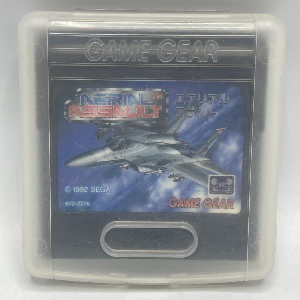 ✿　箱のみ　エアリアルアサルト　ゲームギア 中古】GG）ｹﾞｰﾑｷﾞｱ)ｴｱﾘｱﾙｱｻﾙﾄ/ｿﾌﾄのみ [4974365132194]【O中村