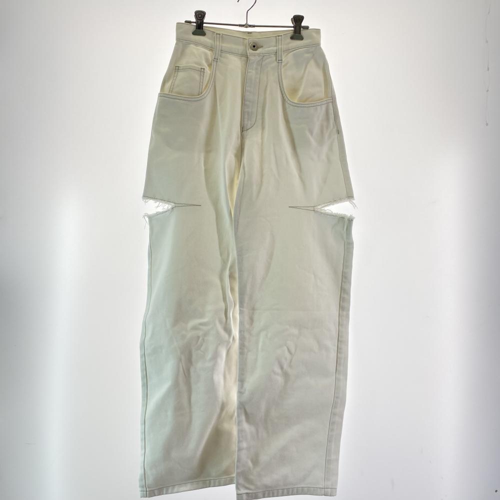 ����š�Maison Margiela 1 ����å���ǥ��ơ��� ���åȥ��� �ǥ˥�ѥ�� ����66 �ۥ磻�� ������»��O˭�ġ�