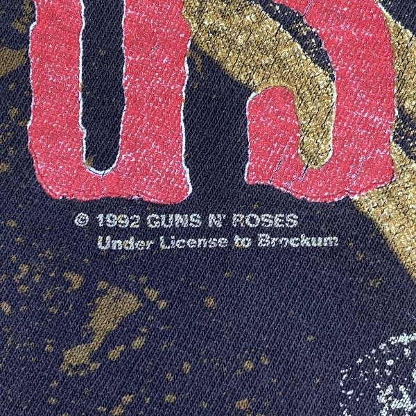 ����šۥܥǥ����� GUNS N' ROSES 1992ǯ "DUST N' BONES" T����� �֥�å� XL���� ������ ���󥺥���ɥ���������O������