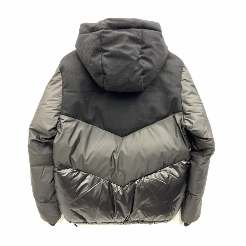 ����š�WOOLRICH INTARSIA MOUNTAIN �����󥸥㥱�å� ������XS �֥�å� �������å���O��¼��