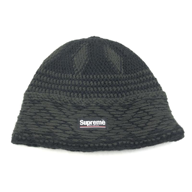 ����š�SUPREME Diamond Beanie �֥�å�������ץ꡼���O˭�ġ�
