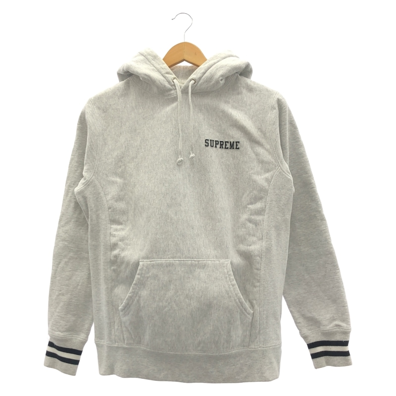 中古 Supreme グレー シュプリーム ジップ パーカー supreme zip